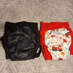 Kids Fire Truck and Camouflage Pull On Diaper 18 To 24 Month